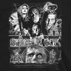 Down Of The Dead 1978 Zombie Horror Movie T-Shirt