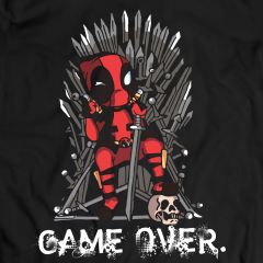 Deadpool vs Spiel des Thrones T-Shirts, Marvel Comics Hemd 100% Baumwolle