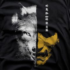 Ghost of Yōtei – Wolf & Maske Kriegergeist T-Shirt