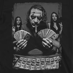Joker Inspiriertes Hustler Life Money Game Grafik-T-Shirt
