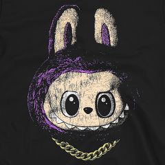 Labubu T-Shirt – Streetwear Grafik T-Shirt mit Bunny Ears