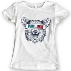 Pembroke Welsh Corgi Hund T-Shirts Damen Herren T-Shirts 100% Baumwolle
