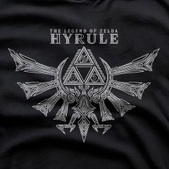 The Legend of Zelda – Hyrule Triforce Wappen T-Shirt