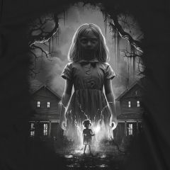 Megan Doll Scary Movie Horror T-Shirt