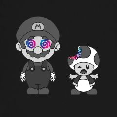 Super Mario Infizierte Pilze T-Shirt