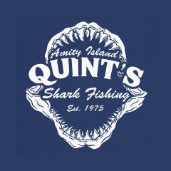 Quint's Shark Jaws Angeln Amity Island 70's Film T-Shirt
