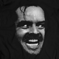 Hier ist das Johnny The Shining Film Jack Nicholson T-Shirt