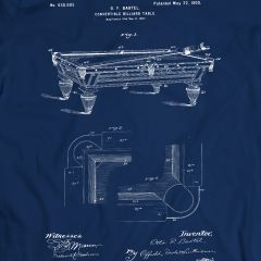 Brunswick Billardtisch 1909 T-Shirt