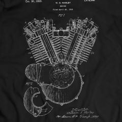 Engine Har  Harley Davidso  Davidson 1923  1923 Patent