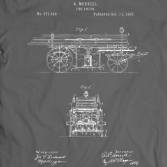 Morrell Feuerwehrauto 1887 T-Shirt