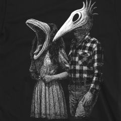 Seltsam & Ungewöhnlich – Adam & Barbara Horror-Paar T-Shirt