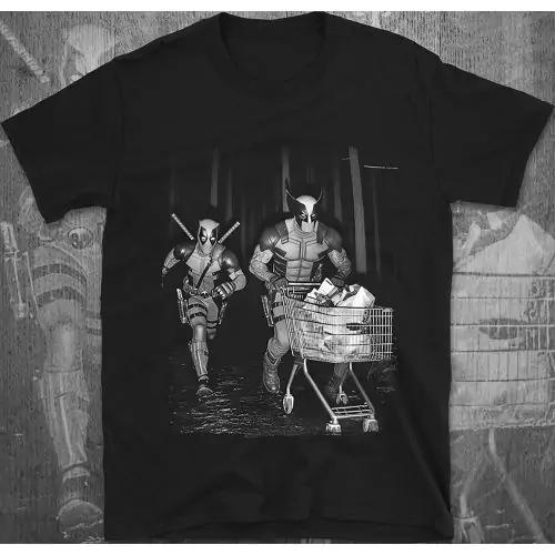 Deadpool & Wolverine – Crazy Adventure Ride T-Shirt