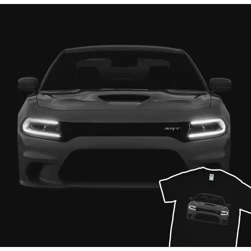 Charger Hellcat, Hellcat SRT, SRT T-Shirt, T-Shirt 100%