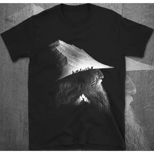 Der Herr der Ringe – Gandalf & Die Gefährten T-Shirt