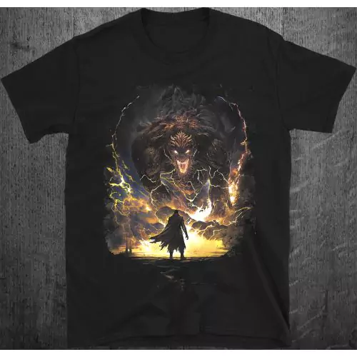 ► Entfache deinen Stil mit unserem exklusiven T-Shirt Aggressive Fantasy Fire Owlbear, das eine dynamische Auseinandersetzung mit einem kühnen Pyromanten zeigt. Zünde noch heute deine Garderobe an!