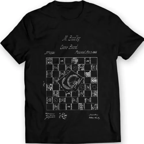 1st. Milton Bradley Spiel 1866 T-Shirt