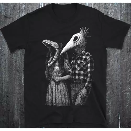 Seltsam & Ungewöhnlich – Adam & Barbara Horror-Paar T-Shirt